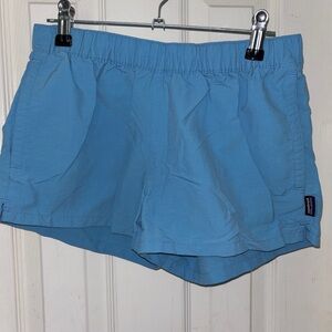 Patagonia Women's Light Blue Athletic Shorts